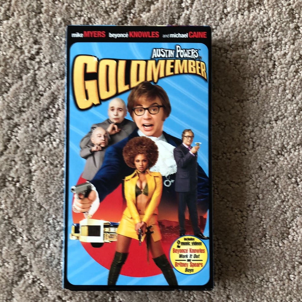 Austin Powers Goldmember VHS